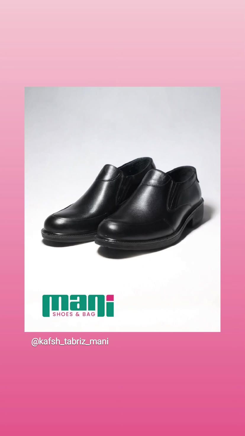 کفش تمام چرم رویه چرم درجه گاوی آستر چرم کف چرم زیره تزریق پی یو